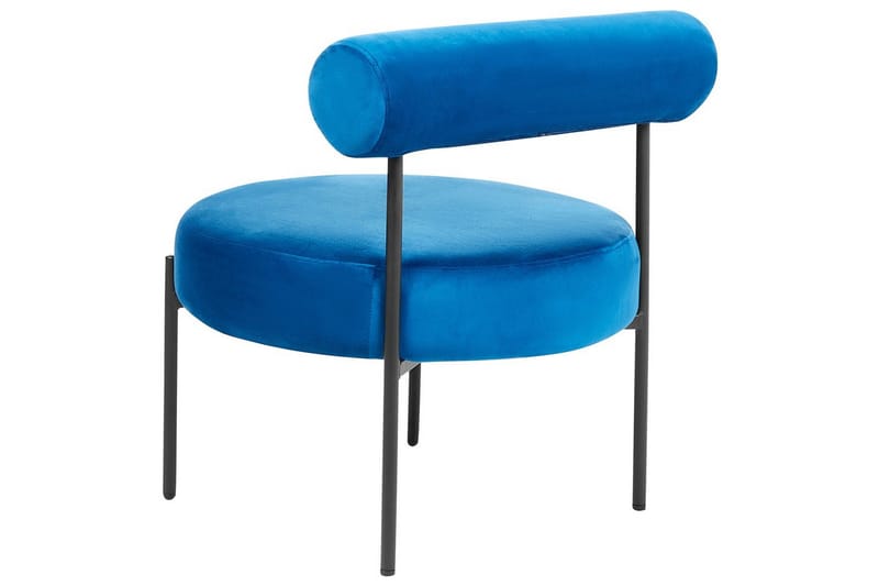 Fåtölj Alpha - Blå, Svart - Möbler - Stolar & fåtöljer - Fåtölj - Fåtölj utan armstöd
