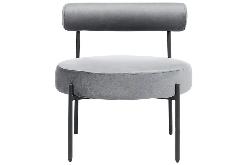 Fåtölj Alpha - Grå, svart - Möbler - Stolar & fåtöljer - Fåtölj - Fåtölj utan armstöd