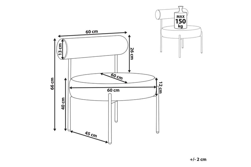 Fåtölj Alpha - Grå, svart - Möbler - Stolar & fåtöljer - Fåtölj - Fåtölj utan armstöd