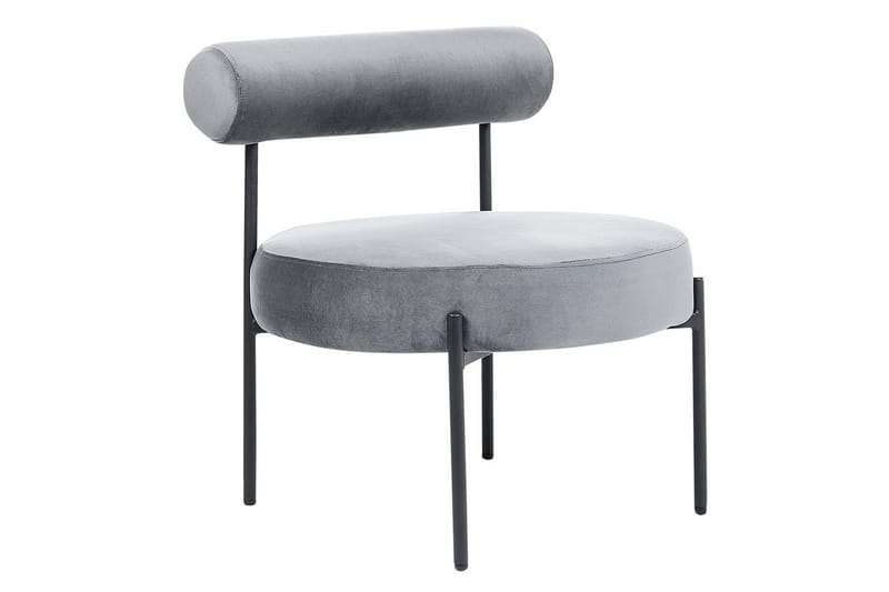 Fåtölj Alpha, Grå, svart