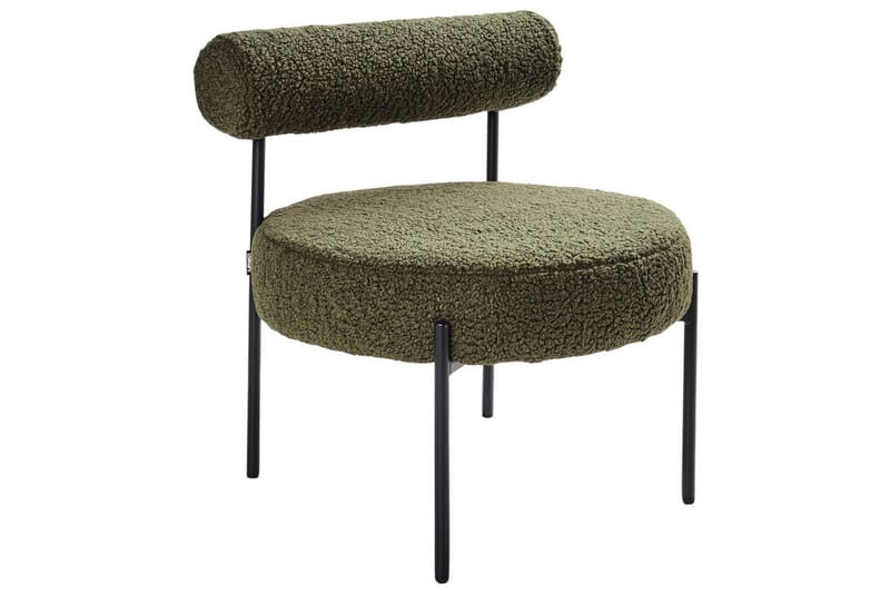 Fåtölj Alpha Grön/Svart - Grön/Svart - Möbler - Stolar & fåtöljer - Fåtölj - Fåtölj utan armstöd