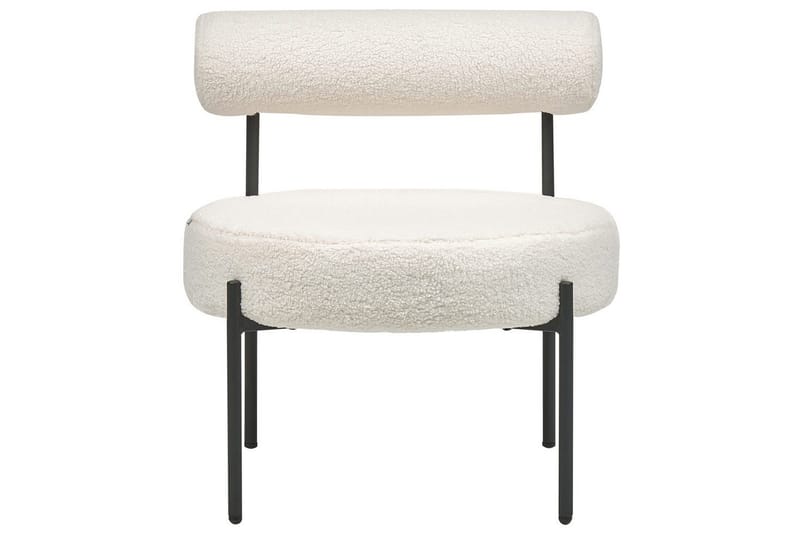 Fåtölj Alpha - Vit, Svart - Möbler - Stolar & fåtöljer - Fåtölj - Fåtölj utan armstöd