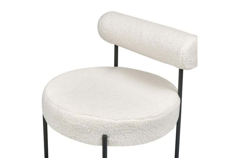 Fåtölj Alpha - Vit, Svart - Möbler - Stolar & fåtöljer - Fåtölj - Fåtölj utan armstöd