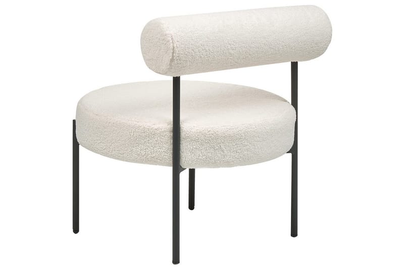 Fåtölj Alpha - Vit, Svart - Möbler - Stolar & fåtöljer - Fåtölj - Fåtölj utan armstöd