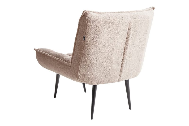 Fåtölj Alvesta Beige/svart - Beige/svart - Möbler - Stolar & fåtöljer - Fåtölj - Fåtölj utan armstöd