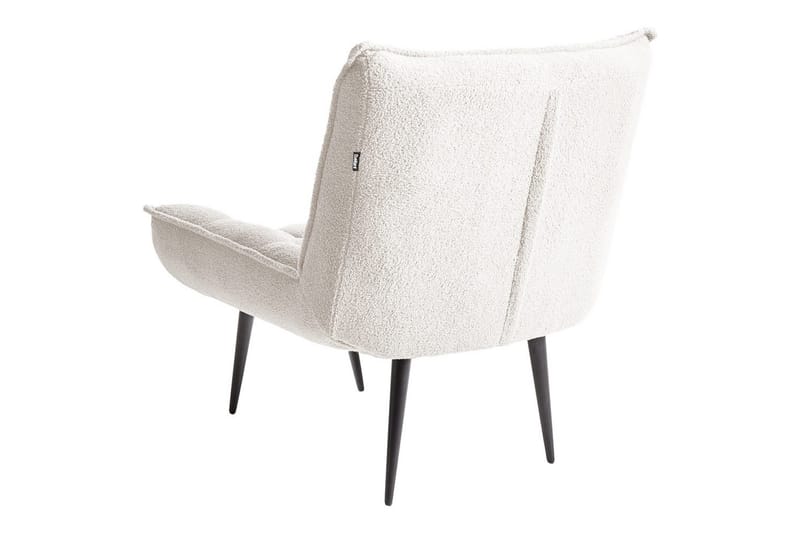 Fåtölj Alvesta Vit/Svart - Vit/Svart - Möbler - Stolar & fåtöljer - Fåtölj - Fåtölj utan armstöd