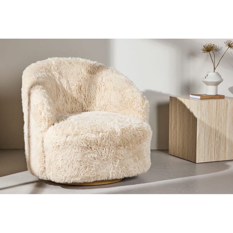 Fåtölj Astru - Beige - Möbler - Stolar & fåtöljer - Fåtölj - Clubfåtölj