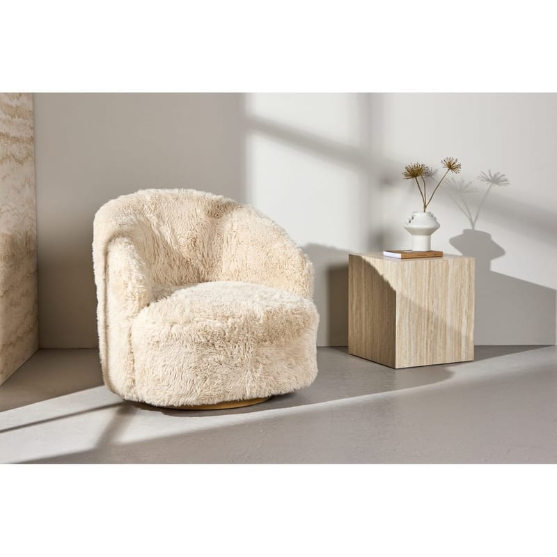Fåtölj Astru - Beige - Möbler - Stolar & fåtöljer - Fåtölj - Clubfåtölj