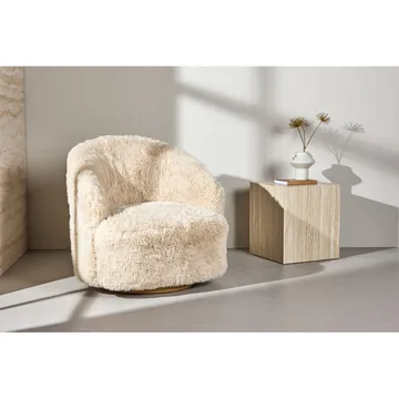 Fåtölj Astru - Beige - Möbler - Stolar & fåtöljer - Fåtölj - Clubfåtölj