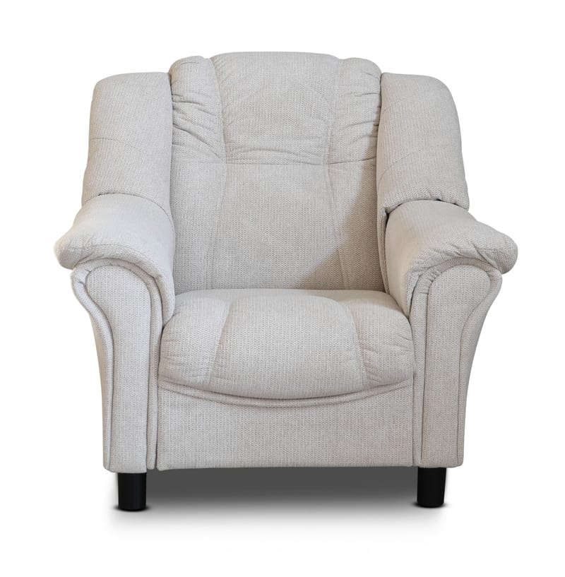 Fåtölj beige tyg - Rom, undefined