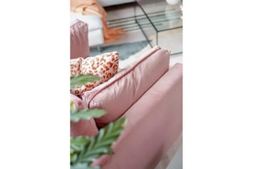 Fåtölj Boom Sammet - Rosa - Möbler - Stolar & fåtöljer - Fåtölj