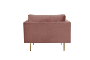 Fåtölj Boom Sammet - Rosa - Möbler - Stolar & fåtöljer - Fåtölj