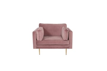 Fåtölj Boom Sammet - Rosa - Möbler - Stolar & fåtöljer - Fåtölj