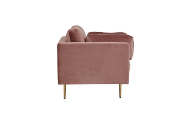 Fåtölj Boom Sammet - Rosa - Möbler - Stolar & fåtöljer - Fåtölj