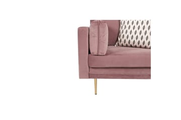 Fåtölj Boom Sammet - Rosa - Möbler - Stolar & fåtöljer - Fåtölj