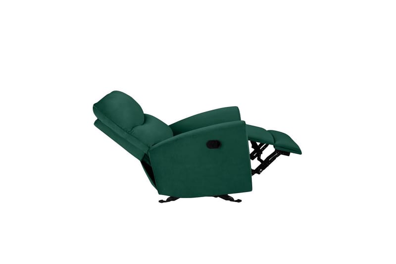 Fåtölj Chesley Mörkgrön, Sammet/Metall/Trä - Mörkgrön, Sammet/Metall/Trä - Möbler - Stolar & fåtöljer - Fåtölj - Biofåtölj & reclinerfåtölj