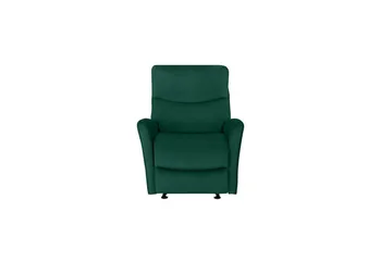Fåtölj Chesley Mörkgrön, Sammet/Metall/Trä - Mörkgrön, Sammet/Metall/Trä - Möbler - Stolar & fåtöljer - Fåtölj - Biofåtölj & reclinerfåtölj