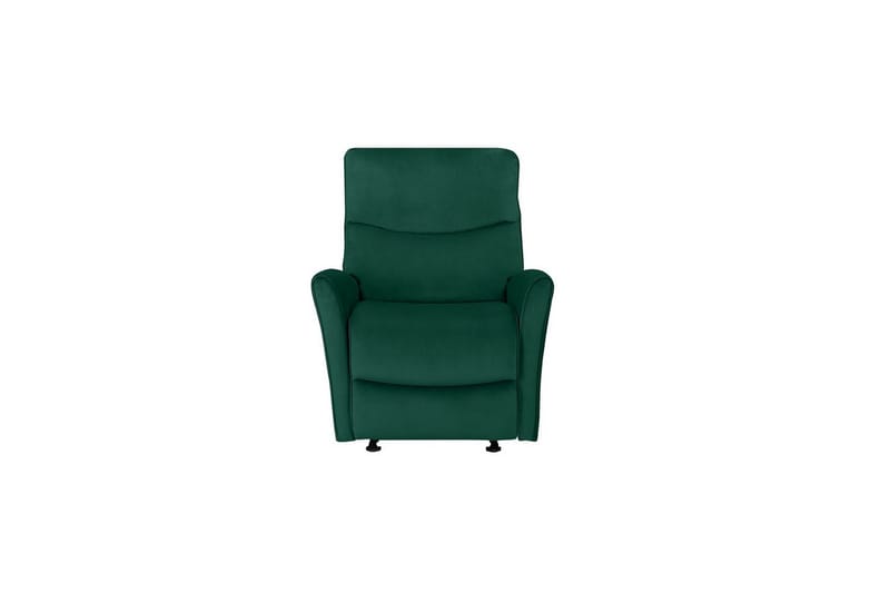 Fåtölj Chesley Mörkgrön, Sammet/Metall/Trä - Mörkgrön, Sammet/Metall/Trä - Möbler - Stolar & fåtöljer - Fåtölj - Biofåtölj & reclinerfåtölj