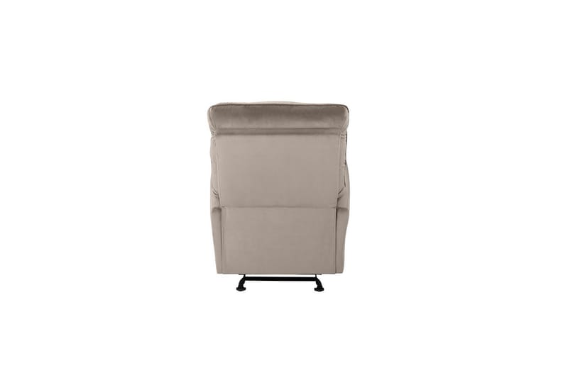 Fåtölj Chesley Taupe, Sammet/Metall/Trä - Taupe, Sammet/Metall/Trä - Möbler - Stolar & fåtöljer - Fåtölj - Liggfåtölj