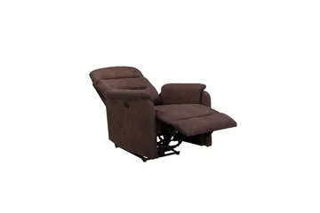 Fåtölj Coullon Mörkbrun - Mörkbrun - Möbler - Stolar & fåtöljer - Fåtölj - Biofåtölj & reclinerfåtölj