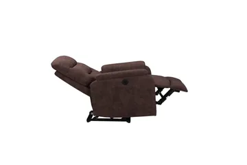 Fåtölj Coullon Mörkbrun - Mörkbrun - Möbler - Stolar & fåtöljer - Fåtölj - Biofåtölj & reclinerfåtölj