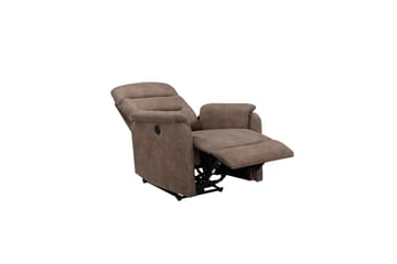 Fåtölj Coullon Taupe - Taupe - Möbler - Stolar & fåtöljer - Fåtölj - Biofåtölj & reclinerfåtölj
