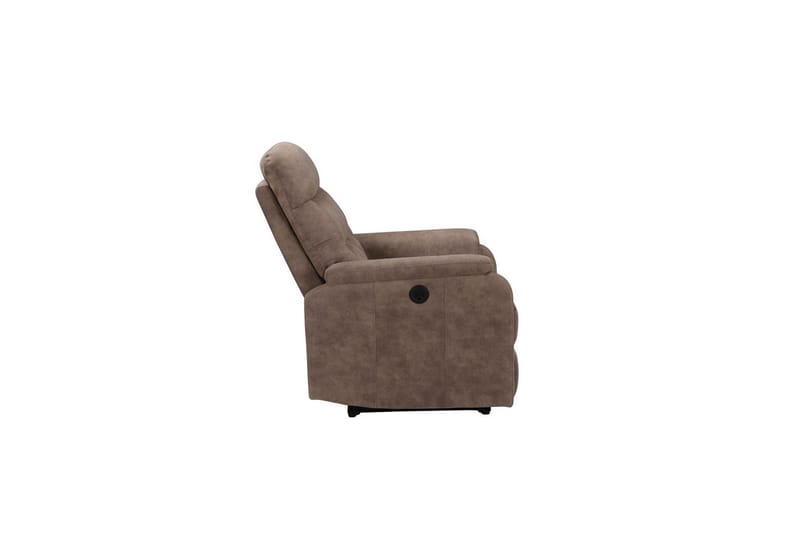 Fåtölj Coullon Taupe - Taupe - Möbler - Stolar & fåtöljer - Fåtölj - Liggfåtölj