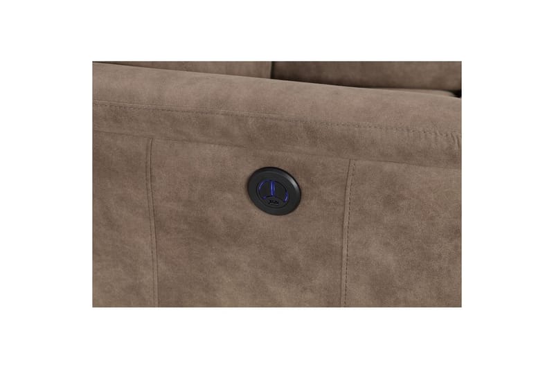 Fåtölj Coullon Taupe - Taupe - Möbler - Stolar & fåtöljer - Fåtölj - Biofåtölj & reclinerfåtölj