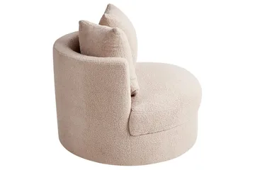 Fåtölj Dalby Beige - Beige - Möbler - Stolar & fåtöljer - Fåtölj - Fåtölj utan armstöd