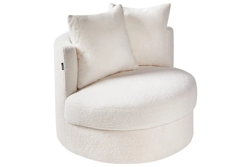 Fåtölj Dalby Vit - Vit - Möbler - Stolar & fåtöljer - Fåtölj - Fåtölj utan armstöd