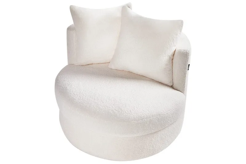 Fåtölj Dalby Vit - Vit - Möbler - Stolar & fåtöljer - Fåtölj - Fåtölj utan armstöd