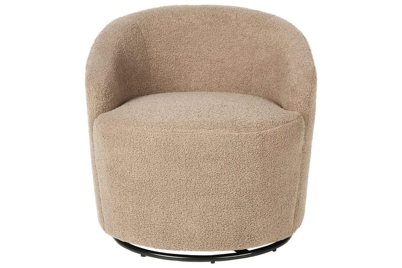 Fåtölj Davik Beige/svart - Beige/svart - Möbler - Stolar & fåtöljer - Fåtölj - Clubfåtölj