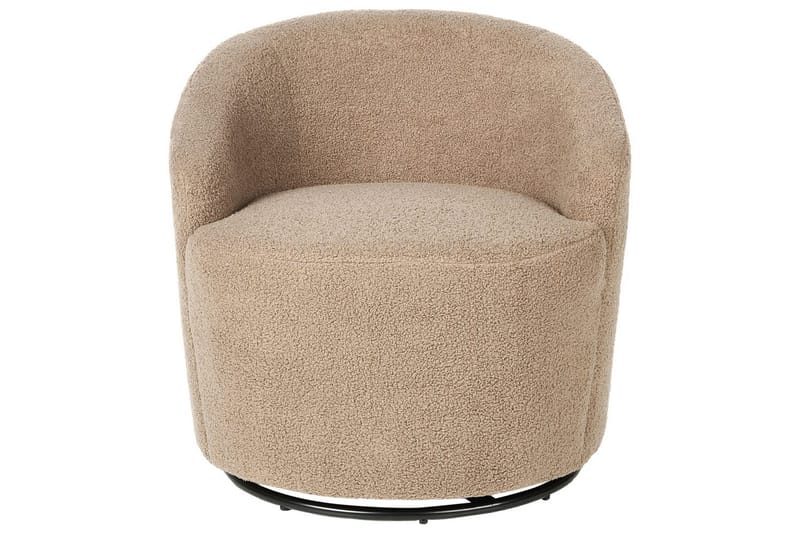 Fåtölj Davik Beige/svart - Beige/svart - Möbler - Stolar & fåtöljer - Fåtölj - Fåtölj utan armstöd