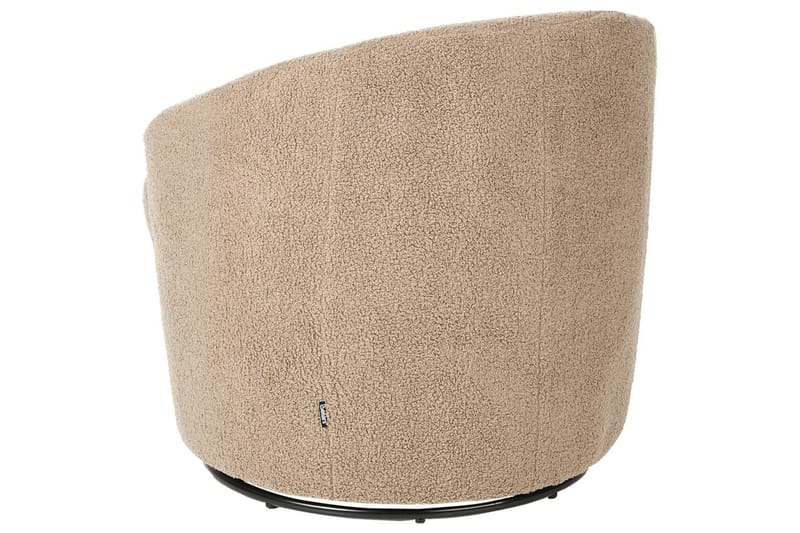 Fåtölj Davik Beige/svart - Beige/svart - Möbler - Stolar & fåtöljer - Fåtölj - Fåtölj utan armstöd