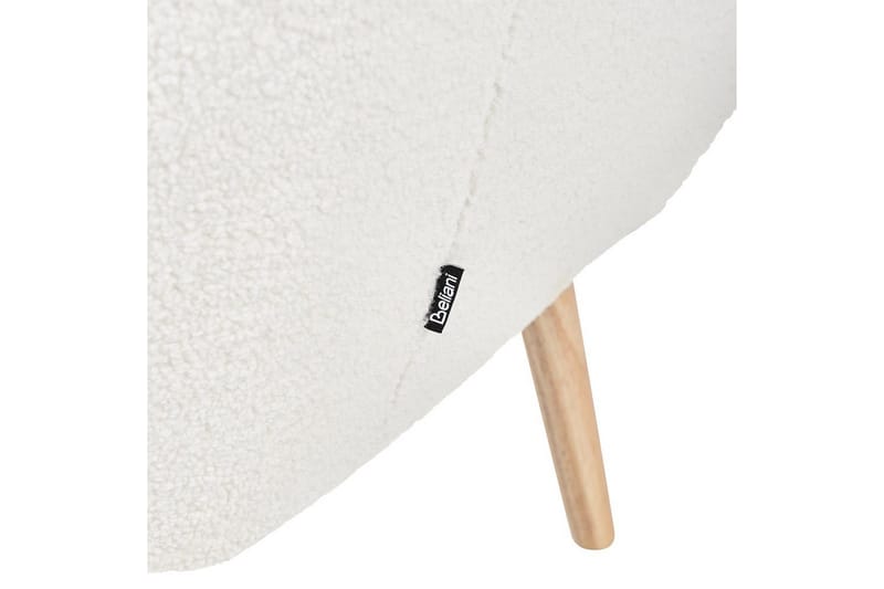 Fåtölj Drammen Vit/ljust trä - Vit/ljust trä - Möbler - Stolar & fåtöljer - Fåtölj - Clubfåtölj