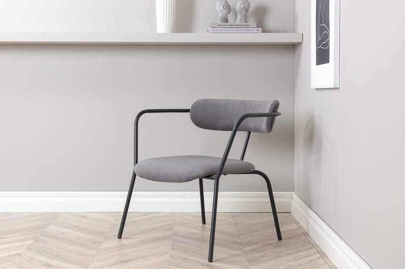 Fåtölj Duffy - Grå - Möbler - Stolar & fåtöljer - Fåtölj