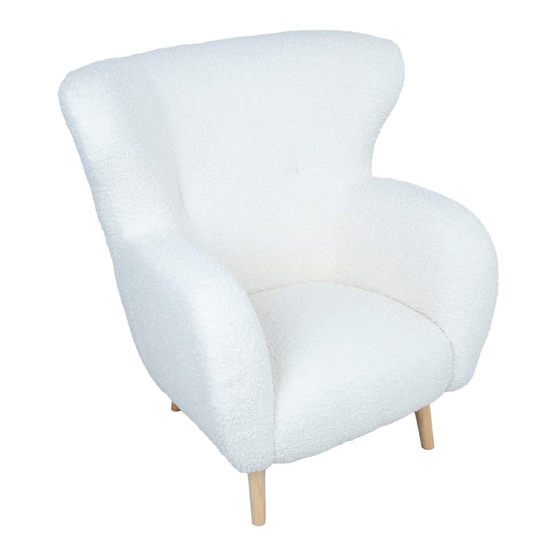 Fåtölj Elisa - varmvit - Möbler - Stolar & fåtöljer - Fåtölj - Clubfåtölj