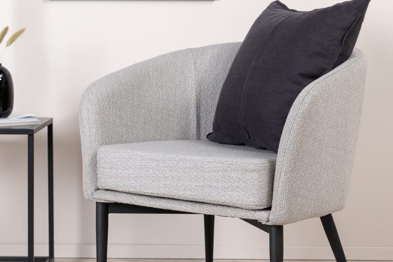 Fåtölj Fluffy - Grå - Möbler - Stolar & fåtöljer - Fåtölj