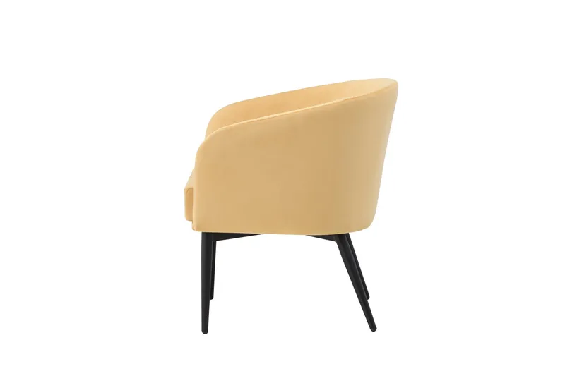 Fåtölj Fluffy - Gul - Möbler - Stolar & fåtöljer - Fåtölj - Clubfåtölj