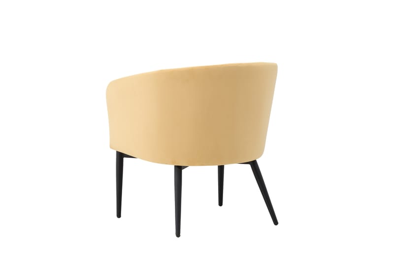 Fåtölj Fluffy - Gul - Möbler - Stolar & fåtöljer - Fåtölj - Clubfåtölj