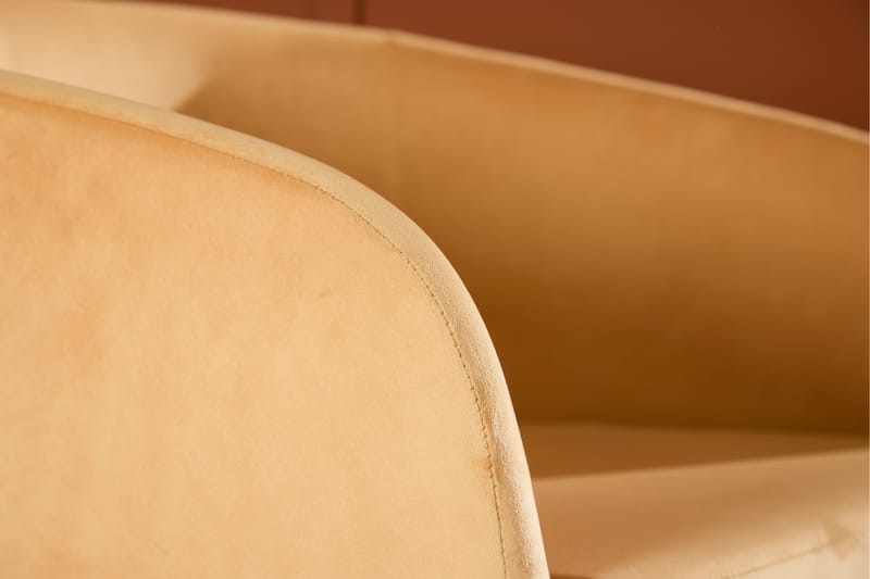 Fåtölj Fluffy - Gul - Möbler - Stolar & fåtöljer - Fåtölj - Clubfåtölj