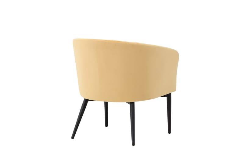 Fåtölj Fluffy - Gul - Möbler - Stolar & fåtöljer - Fåtölj - Clubfåtölj