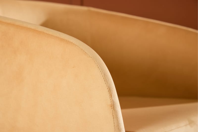 Fåtölj Fluffy - Gul - Möbler - Stolar & fåtöljer - Fåtölj - Clubfåtölj