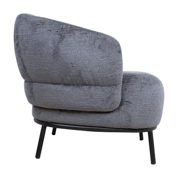 Fåtölj Gemala 100x40xh115 cm, svart - mörkgrå - Möbler - Stolar & fåtöljer - Fåtölj - Clubfåtölj