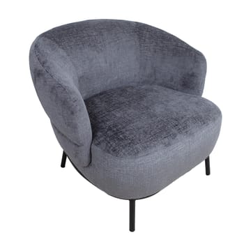 Fåtölj Gemala 100x40xh115 cm, svart - mörkgrå - Möbler - Stolar & fåtöljer - Fåtölj - Clubfåtölj