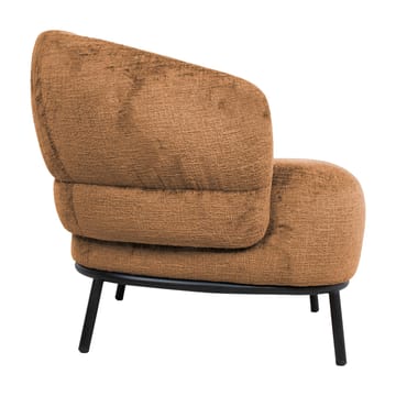 Fåtölj Gemala 150x40xh80 cm, svart - orange - Möbler - Stolar & fåtöljer - Fåtölj - Clubfåtölj