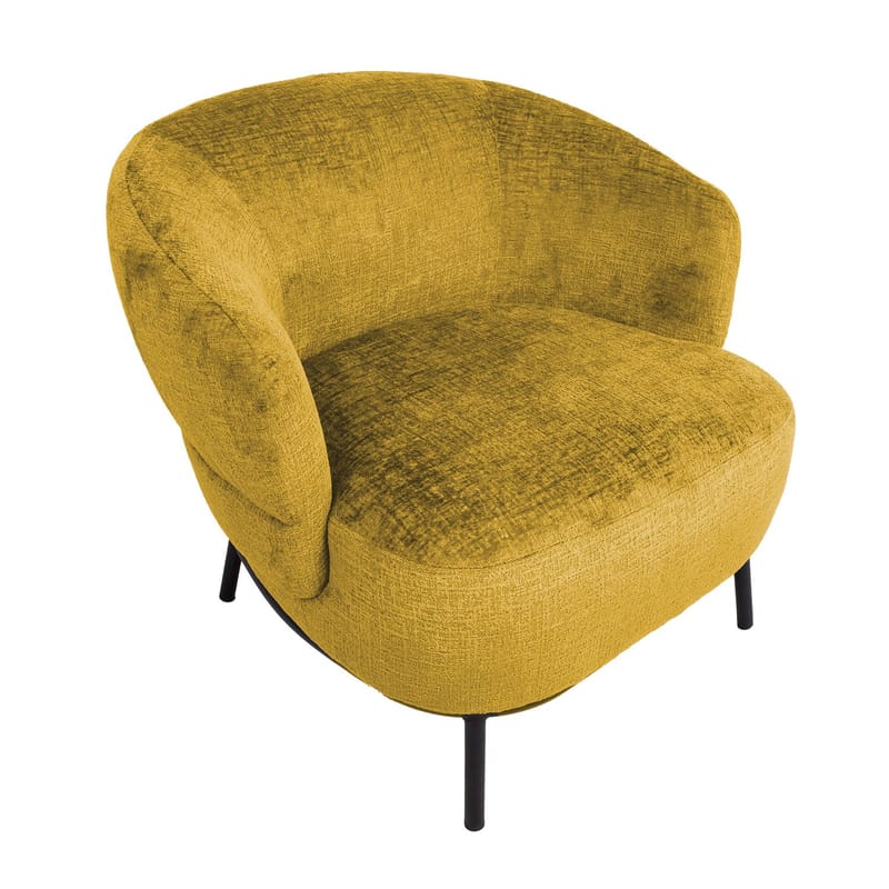 Fåtölj Gemala 80x40xh90 cm - gul - Möbler - Stolar & fåtöljer - Fåtölj - Clubfåtölj