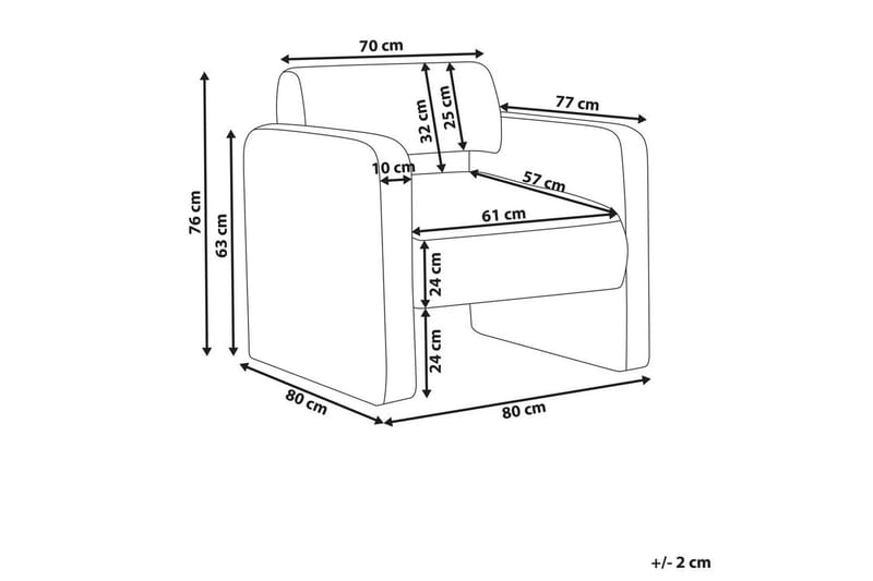 Fåtölj Hallsberg - Möbler - Stolar & fåtöljer - Fåtölj - Fåtölj utan armstöd