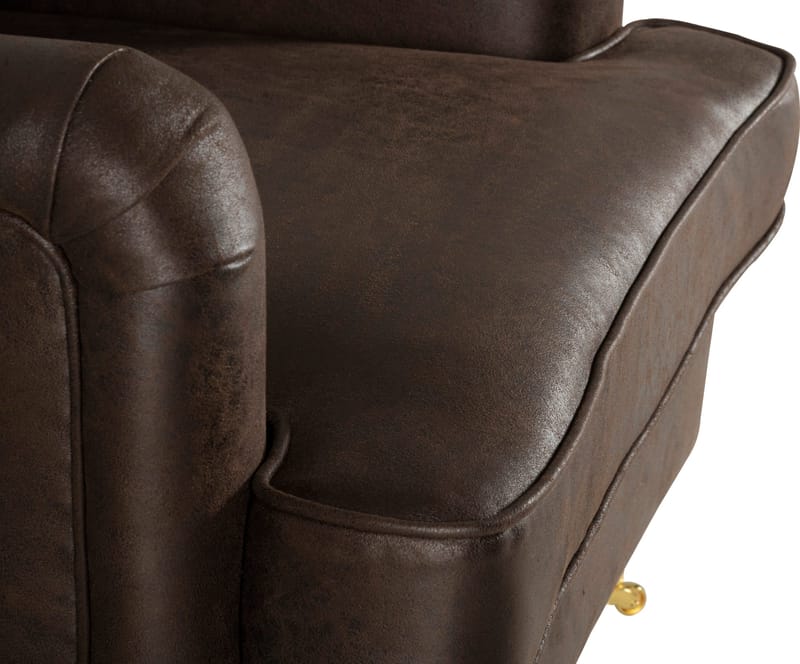 Fåtölj Howard brun klädsel - Watford - Vintagebrun - Möbler - Stolar & fåtöljer - Fåtölj - Howard fåtölj