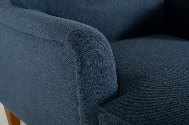 Fåtölj howard chaiselounge blå - Watford Deluxe - Mörkblå - Möbler - Stolar & fåtöljer - Fåtölj - Schäslongfåtölj & divanfåtölj